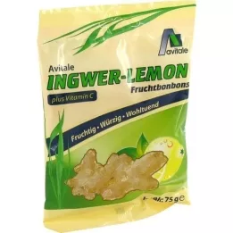 INGWER LEMON Bonbons+Vitamīns C, 75 g