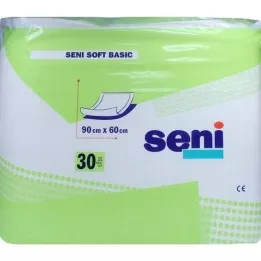 SENI Soft Basic gultas aizsardzības spilventiņš 60x90 cm, 30 gab