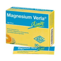 MAGNESIUM VERLA tiešās citrusaugļu granulas, 30 gab