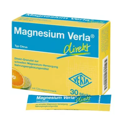 MAGNESIUM VERLA tiešās citrusaugļu granulas, 30 gab MAGNESIUM VERLA tiešās citrusaugļu granulas, 30 gab