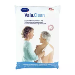 VALACLEAN mīksti vienreizlietojamie mazgāšanas cimdi, 15 gab