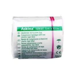 ASKINA Ideāls pārsējs 6 cmx5 m celof., 1 gab