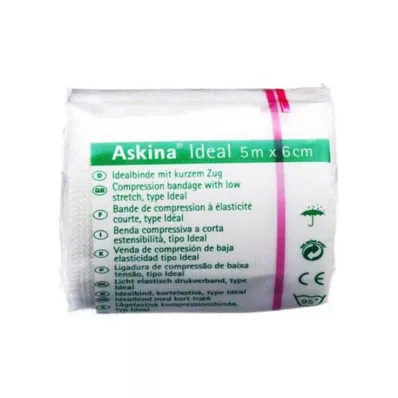 ASKINA Ideāls pārsējs 6 cmx5 m celof., 1 gab