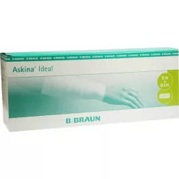 ASKINA Ideāls pārsējs 8 cmx5 m vaļējs, 10 gab
