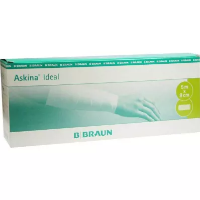ASKINA Ideāls pārsējs 8 cmx5 m vaļējs, 10 gab ASKINA Ideāls pārsējs 8 cmx5 m vaļējs, 10 gab