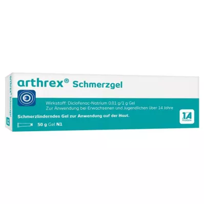 arthrex sāpju želeja, 50 g