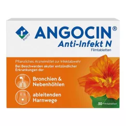 ANGOCIN Anti Infekt N apvalkotās tabletes, 50 gab