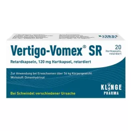 VERTIGO-VOMEX SR Ilgstošās darbības kapsulas, 20 gab