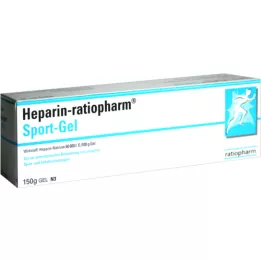 HEPARIN-RATIOPHARM Sporta želeja, 150 g