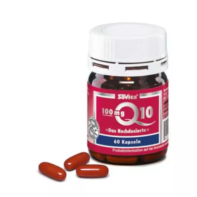 Sovita Q10 100 mg kapsulas, 60 gab Sovita Q10 100 mg kapsulas, 60 gab
