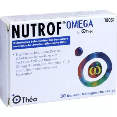 NUTROF Omega kapsulas, 30 gab