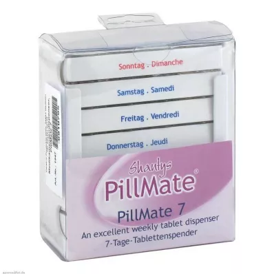 MEDIKAMENTENDISPENSER Pillmate 7, 1 gab