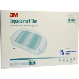 TEGADERM Filma 10x12 cm 1626W, 50 gab