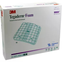 TEGADERM Putu pārsējs FK 8,8x8,8 cm 90604, 10 gab