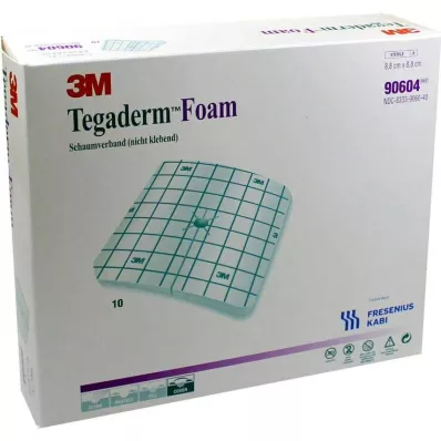 TEGADERM Putu pārsējs FK 8,8x8,8 cm 90604, 10 gab