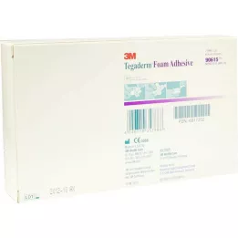 TEGADERM Putu līme FK 6,9x6,9 cm krusts 90615, 10 gab