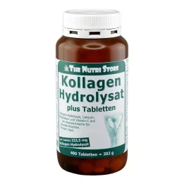 KOLLAGEN HYDROLYSAT plus tabletes, 400 gab