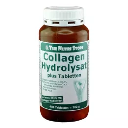COLLAGEN HYDROLYSAT plus tabletes, 400 gab