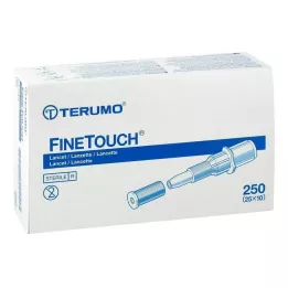 TERUMO FineTouch vienreizlietojamie lancetes, 250 gab