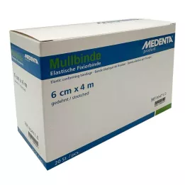 MULLBINDEN elastīgs.6 cmx4 m, 20 gab