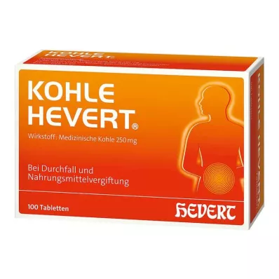 KOHLE Hevert tabletes, 100 kapsulas
