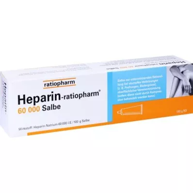 HEPARIN-RATIOPHARM 60 000 ziede, 150 g