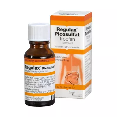 Regulax Picosulfate pilieni, 50 ml
