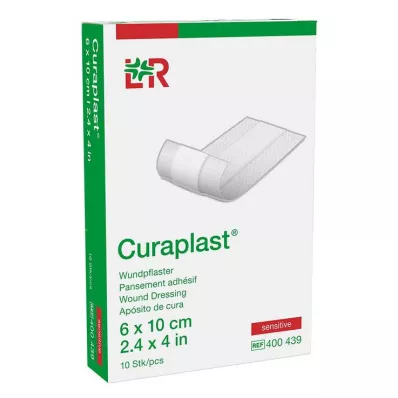 CURAPLAST Rētas pārsējs jutīgs 6x10 cm 1 m, 10 gab CURAPLAST Rētas pārsējs jutīgs 6x10 cm 1 m, 10 gab