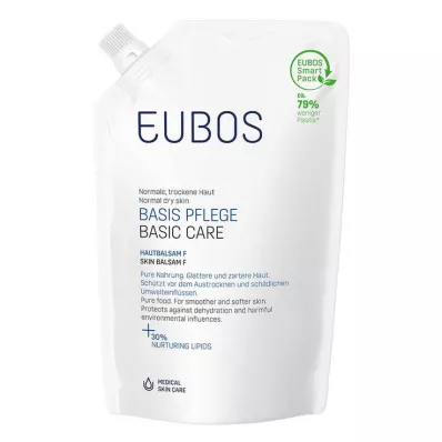EUBOS HAUTBALSAM F Lotio uzpildes maisiņš, 400 ml EUBOS HAUTBALSAM F Lotio uzpildes maisiņš, 400 ml