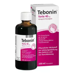 TEBONIN forte 40 mg šķīdums, 100 ml