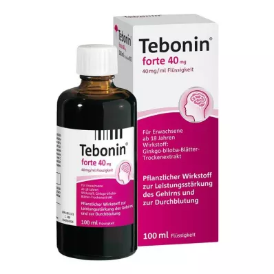 TEBONIN forte 40 mg šķīdums, 100 ml