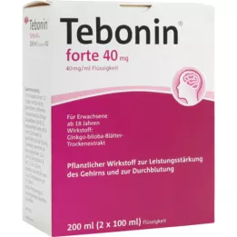 TEBONIN forte 40 mg šķīdums, 2X100 ml