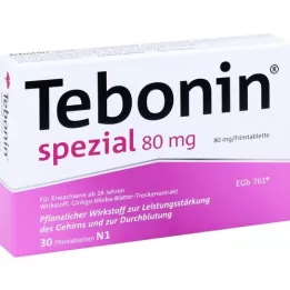 TEBONIN īpašas 80 mg apvalkotās tabletes, 30 gab