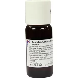 AESCULUS CORTEX ēteriskā novārījuma mātes tinktūra D 1, 50 ml