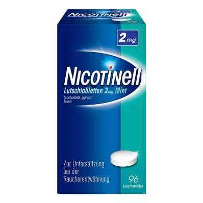 NICOTINELL Pastilas 2 mg Mint, 96 gab