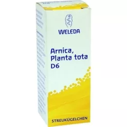 ARNICA PLANTA tota D 6 globules, 10 g