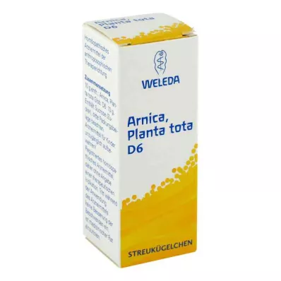 Arnica Planta Tota D6 lodītes (10 g) Arnica Planta Tota D6 lodītes (10 g)