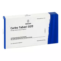 Carbo Tabaci D 20 ampulas, 8 gab