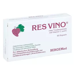 RES VINO Kapsulas, 60 gab