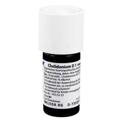 CHELIDONIUM D 1 atšķaidījums, 20 ml CHELIDONIUM D 1 atšķaidījums, 20 ml