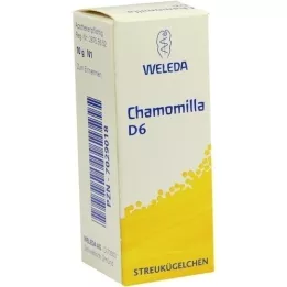 CHAMOMILLA D 6 lodītes, 10 g