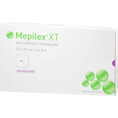 MEPILEX XT 10x20 cm putu pārsējs, 5 gab
