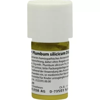 PLUMBUM SILICICUM D 6 Triturācija, 20 g