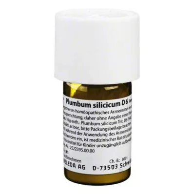 Plumbum silicicum D 6 Triturācija, 20 g Plumbum silicicum D 6 Triturācija, 20 g