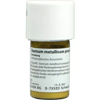 STANNUM METALLICUM praeparatum D 12 Trituration, 20 g
