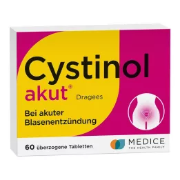 CYSTINOL akūtas apvalkotās tabletes, 60 gab