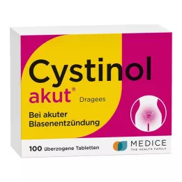 CYSTINOL akūtas apvalkotās tabletes, 100 gab