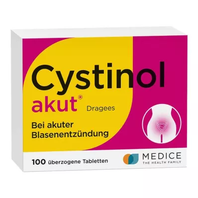 CYSTINOL akūtas apvalkotās tabletes, 100 gab CYSTINOL akūtas apvalkotās tabletes, 100 gab