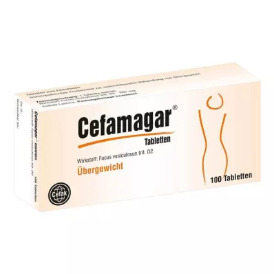 CEFAMAGAR Tabletes, 100 gab CEFAMAGAR Tabletes, 100 gab