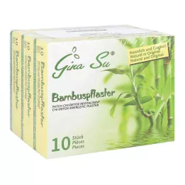 BAMBUSPFLASTER Gina Su vitalitātes plāksteri, 30 gab